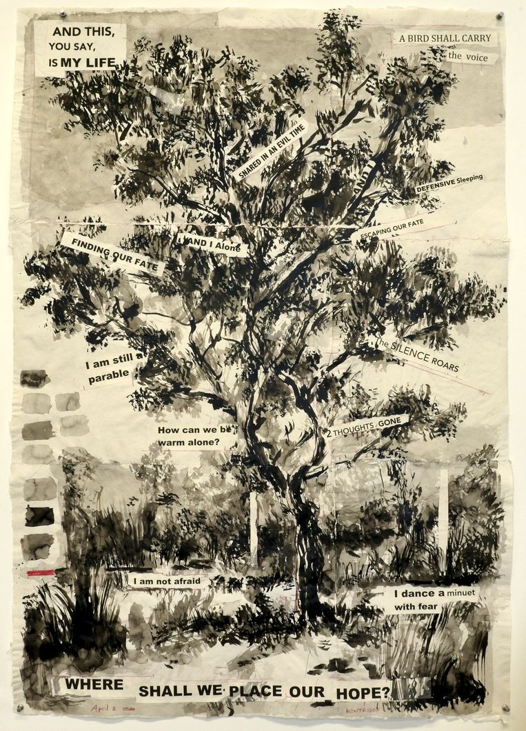 William Kentridge - Where Shall We Place Our Hope? (2020) Beeld William Kentridge