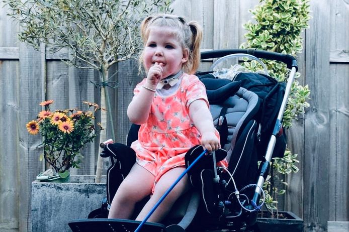 Aelynn (3) uit Westmaas.