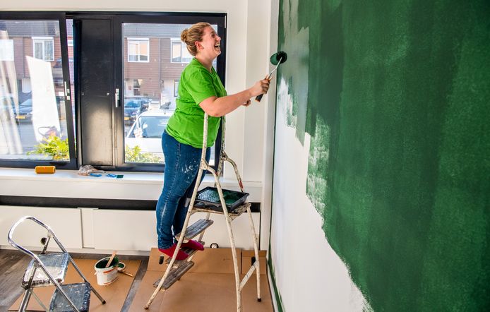 Nieuwe bewoner in voormalig tijdelijk gemeentehuis in Zuidplas.