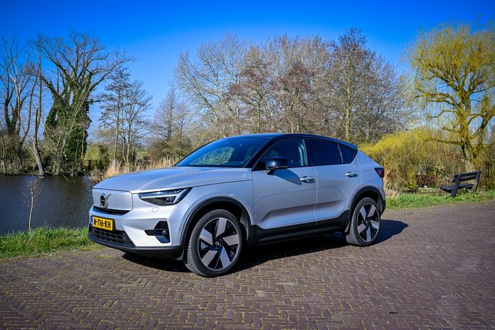 De Volvo C40 Recharge is de coupé-versie van de elektrische SUV XC40.