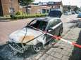 Auto zwaar beschadigd door brand in Arnhem-Zuid
