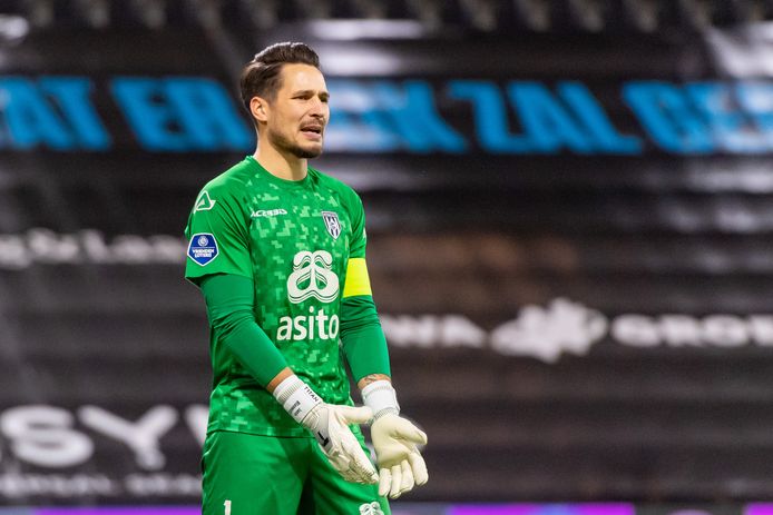 Doelman Janis Blaswich.


during the match Heracles - Groningen