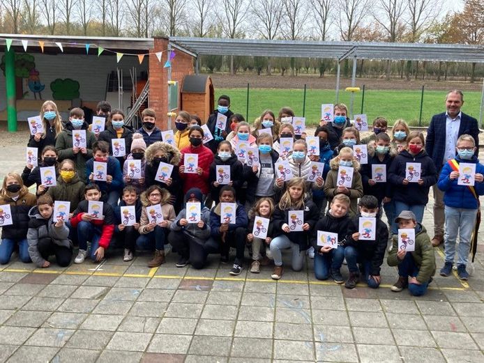 De leerlingen van VBS Braambos.