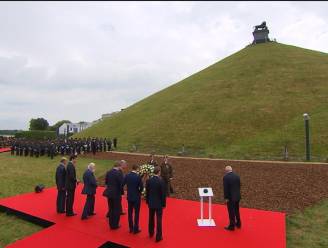 Royals herdenken slag bij Waterloo