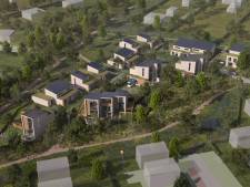 Water uit wijstgronden voor huizen in Boekels plan