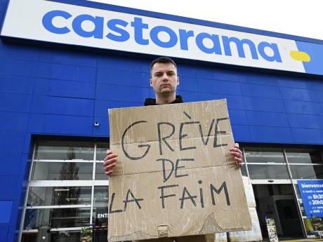 “Il faut que ça change”: payé 1.400 euros, un employé de Castorama a entamé une grève de la faim 