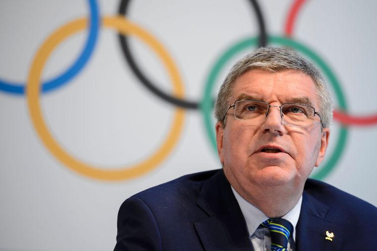 IOC-voorzitter Thomas Bach. Beeld AFP
