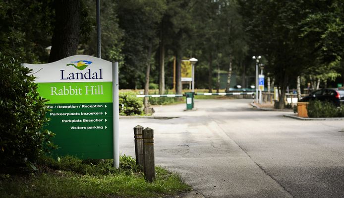 Vakantiepark Landal Rabbit Hill, waar vrijdag duizenden jonge boompjes en struiken geoogst worden om elders een betere kans te krijgen.
