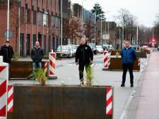 Bredaseweg dolblij met bloembakken in de straat: ‘Zonder corona hadden we er een feest voor gegeven’