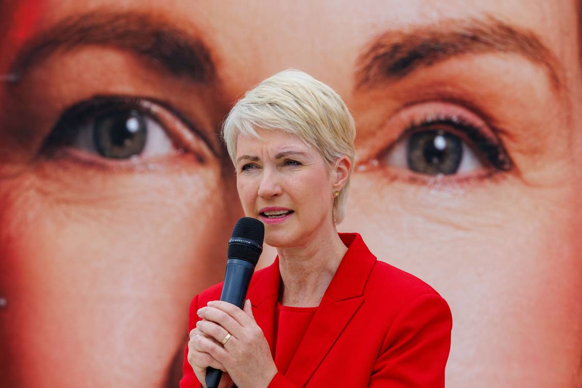 ‘Als ze wint, is ze meteen kandidaat voor het kanselierschap’: wie is de sociaaldemocraat Manuela Schwesig?