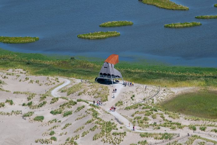 De Steltloper, Marker Wadden.