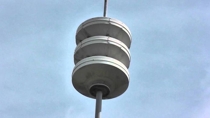 De sirenes van het luchtalarm produceren vanmiddag om 12.00 uur een extra geluid. Het gaat om een testtoon.