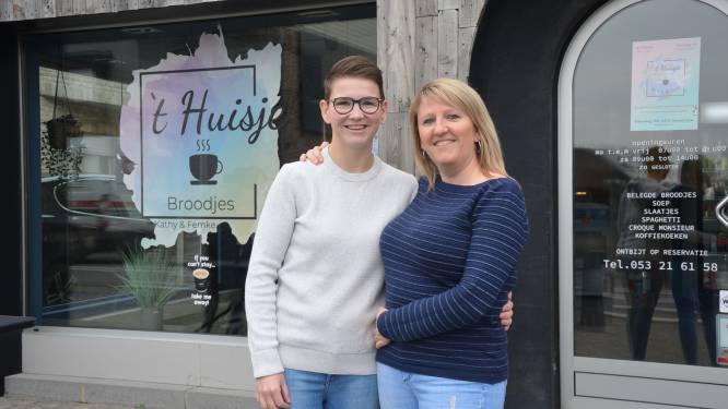 Startende ondernemers Kathy en Femke ruilen zorgsector in voor broodjeszaak ‘t Huisje
