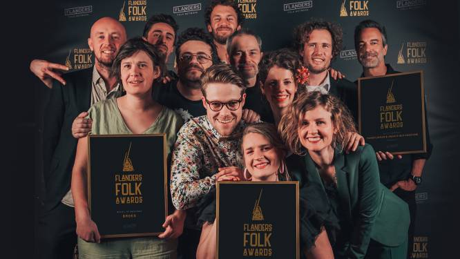 Sint-Niklase muzikanten scoren tijdens Flanders Folk Awards