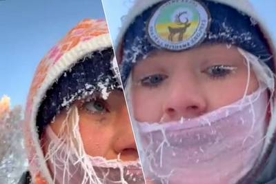 KIJK. Vlaamse Lien (22) toont hoe koud het is in Lapland: “Na enkele minuten bevriest je gezicht al”