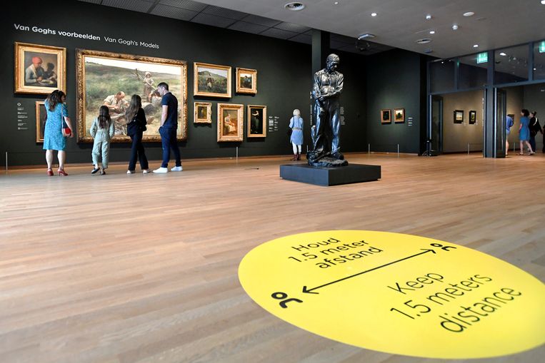 Het Van Gogh Museum organiseert in het najaar een tentoonstelling over de brieven van Van Gogh.  Beeld REUTERS