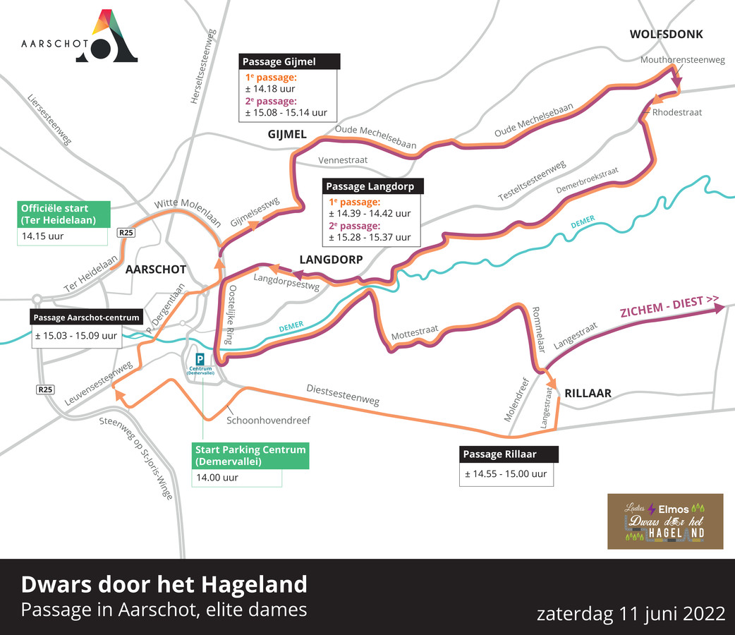 Dwars door het Hageland start opnieuw in Aarschot Foto hln.be