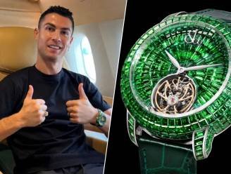 Peperdure ode aan de Saoedi-Arabische vlag: unieke luxehorloge Cristiano Ronaldo bezet met 388 zeldzame edelstenen