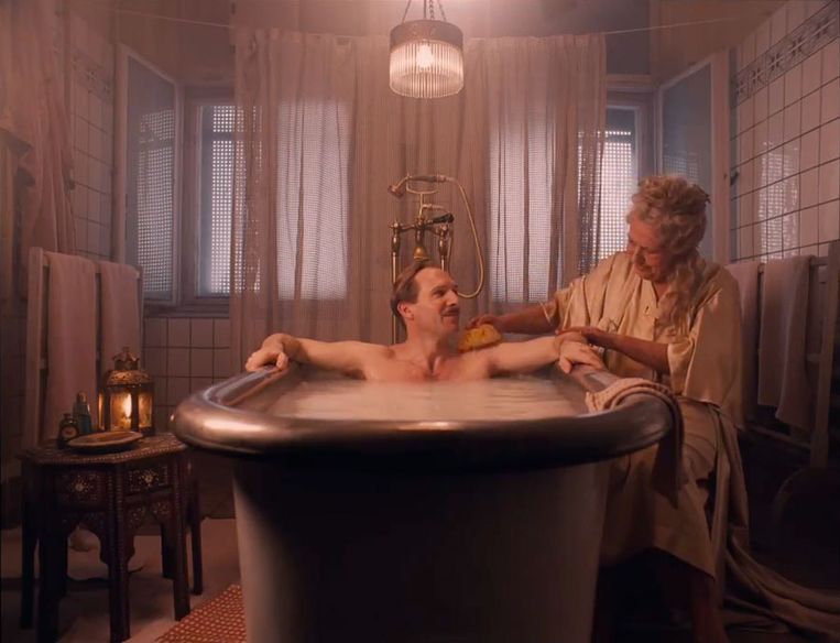 Uit ‘The Grand Budapest Hotel’ van regisseur Wes Anderson (2014). Beeld rv