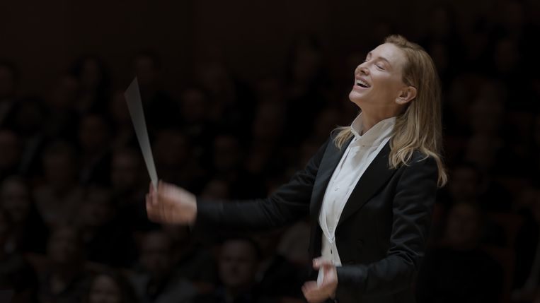 Cate Blanchett schittert in Todd Fields 'TÁR'. Beeld Courtesy of Florian Hoffmeister