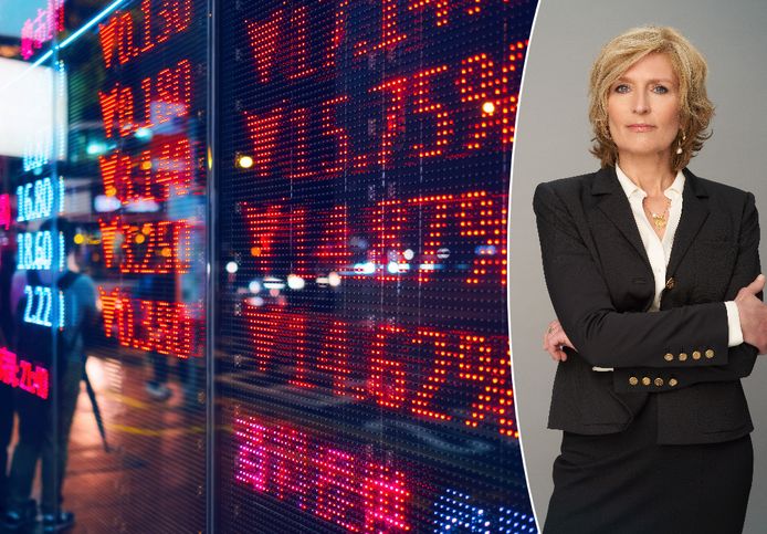 Geldexpert Véronique Goossens, hoofdeconoom van Belfius, geeft advies om te beleggen op de beurs in woelige tijden.