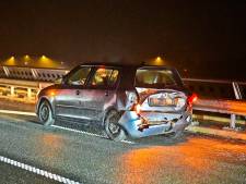 Drie ongelukken op zelfde viaduct bij Dommelen door gladheid