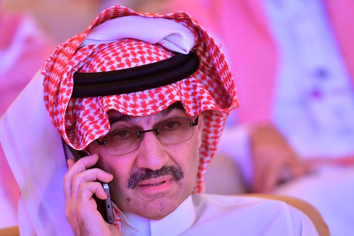 De Saudische prins en miljonair Al Waleed bin Talal.