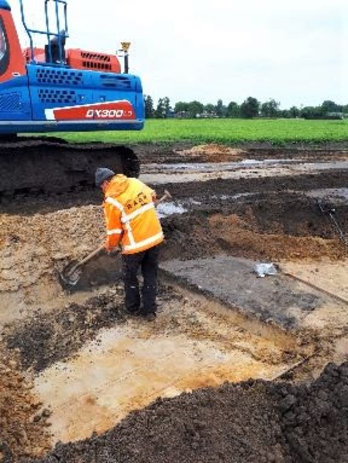 Archeologisch onderzoek in Esch.