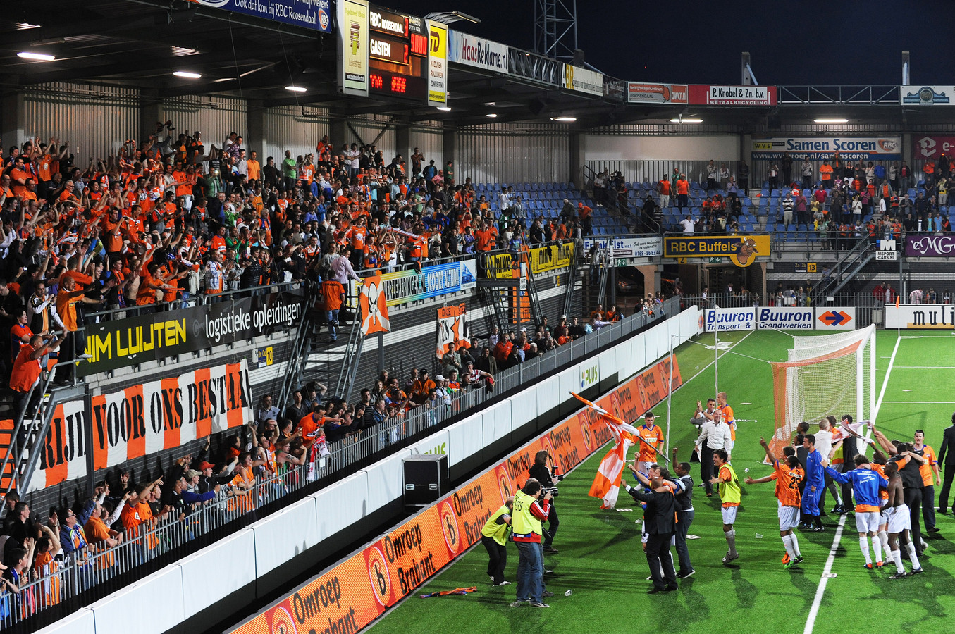 RBC vierde op 6 mei 2011 zijn laatste overwinning in het betaalde voetbal met een 3-2-zege op FC Dordrecht.