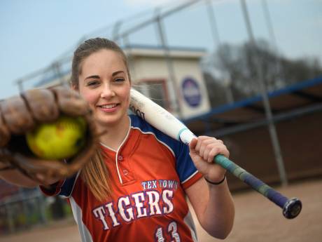 Softbal: Tex Town Tigers kan leven met puntendeling tegen Sparks, al was een dubbele zege dichtbij