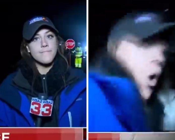 Une journaliste de Virginie occidentale heurtée par une voiture en plein direct à la télévision (WSAZ-TV).