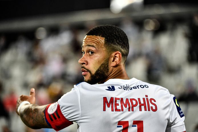 Memphis Depay heeft vrijdag bij Girondins de Bordeaux mogelijk zijn laatste duel gespeeld voor Olympique Lyon.