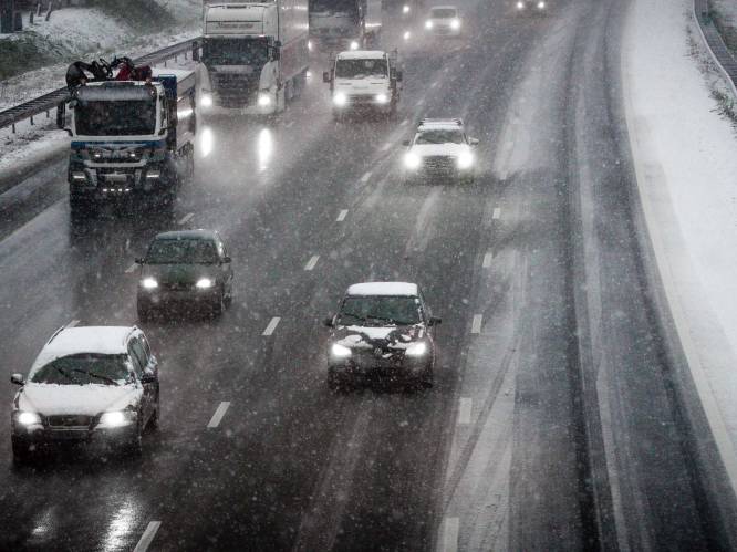 Code geel: opnieuw sneeuw in Vlaanderen, maar ochtendspits verliep normaal
