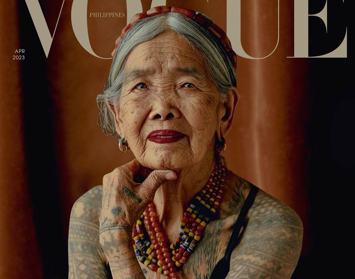 Apo Whang-Od op de cover.