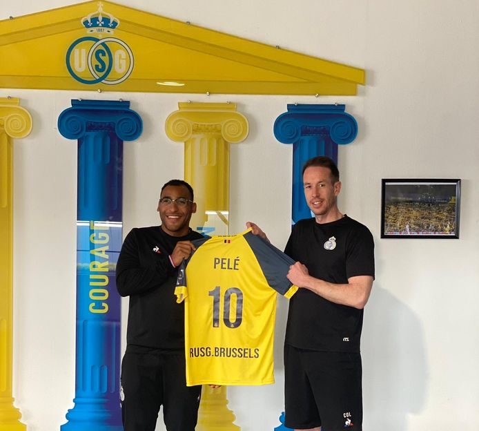 Joshua Nascimento, zoon van voetballegende Pelé, liep stage bij Union door toedoen van Chris O'Loughlin, sportief directeur bij de Brusselaars.