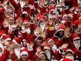 Des centaines de pères Noël se rassemblent  en Allemagne