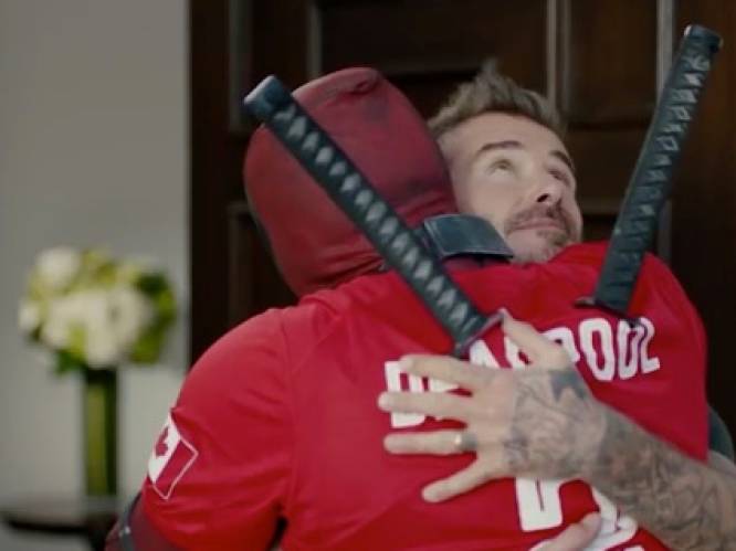 Deadpool biedt David Beckham zijn excuses aan: "Too soon?"