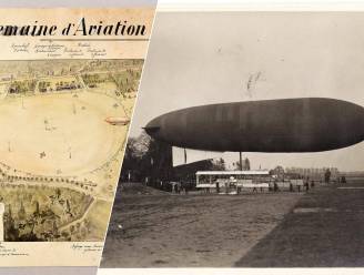 Origineel plan van Antwerpse Vliegweek uit 1909 gaat onder de hamer: “Dé doorbraak van de Belgische luchtvaart”