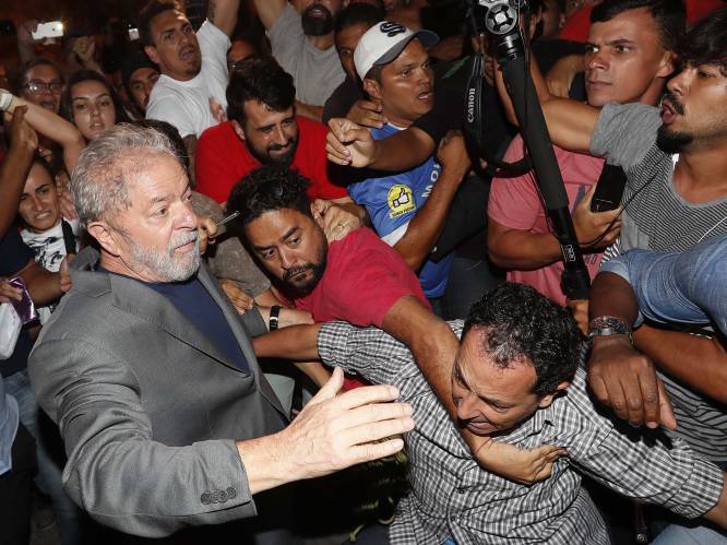 Braziliaanse oud-president Lula geeft zich dan toch aan