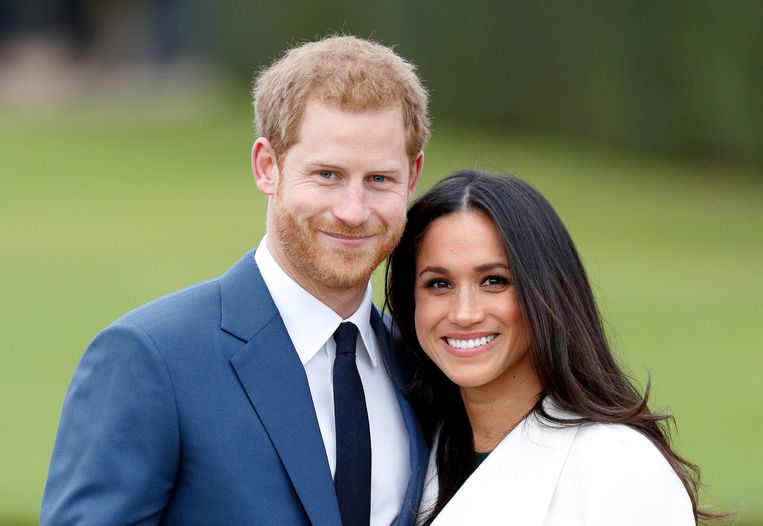 Prins Harry en Meghan Beeld Getty Images