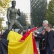 Brussel onthult beeld Jean-Claude Van Damme