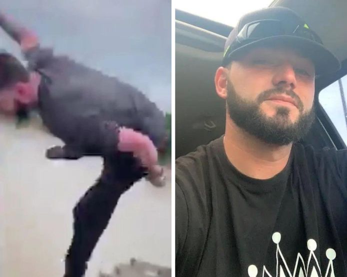 Un homme de Louisiane a sauté d'un pont de 30 mètres et a failli mourir après s'être "ennuyé dans la circulation"