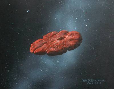 Ruimteobject Oumuamua is wellicht scherf van Pluto-achtig hemellichaam