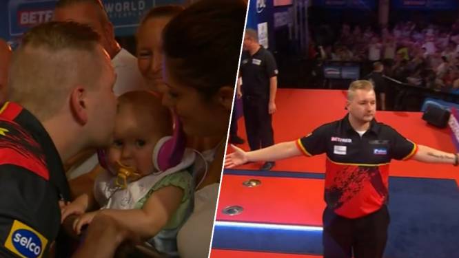 “Zij geeft mij zo een boost”: secure Dimitri Van den Bergh voor ogen van dochtertje naar kwartfinale World Matchplay