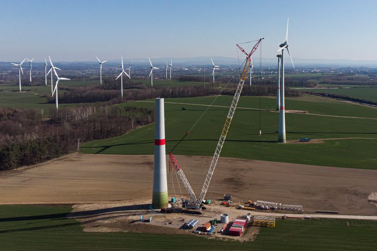 In Duitsland worden er al nieuwe windturbines gebouwd. Beeld Photothek via Getty Images