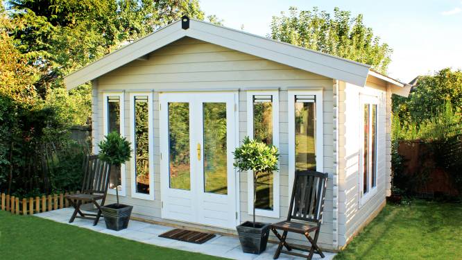 Een mancave in huis? Dan is het ook tijd voor de she-shed