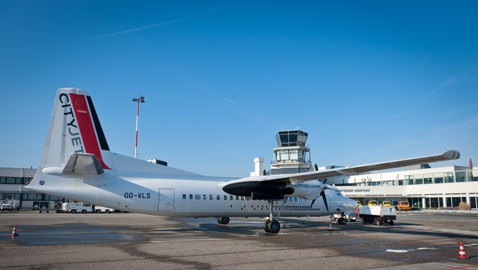 CityJet voert tot eind oktober vanuit de luchthaven van Antwerpen de route naar London City Airport uit.