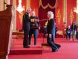 Brian May anobli par le roi Charles III à Buckingham Palace ce mardi.