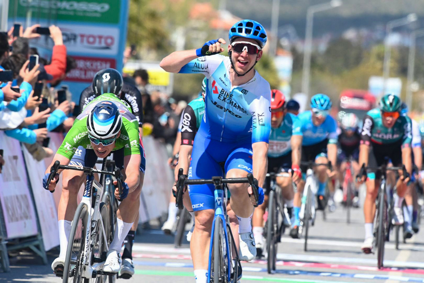 Dubbelslag voor Kaden Groves in Ronde van Turkije Foto gelderlander.nl