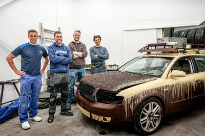 Met een motorkap vol koffiebonen door Noorwegen: ‘Ik denk niet dat elke boon de finish haalt’